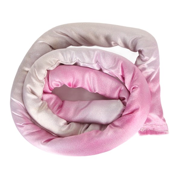 Spiral Lås Hårbånd Tie Dye Pink Mænd Kvinder Bøjlig Dreadlocks Hårbånd Hestehale Holder Tilbehør