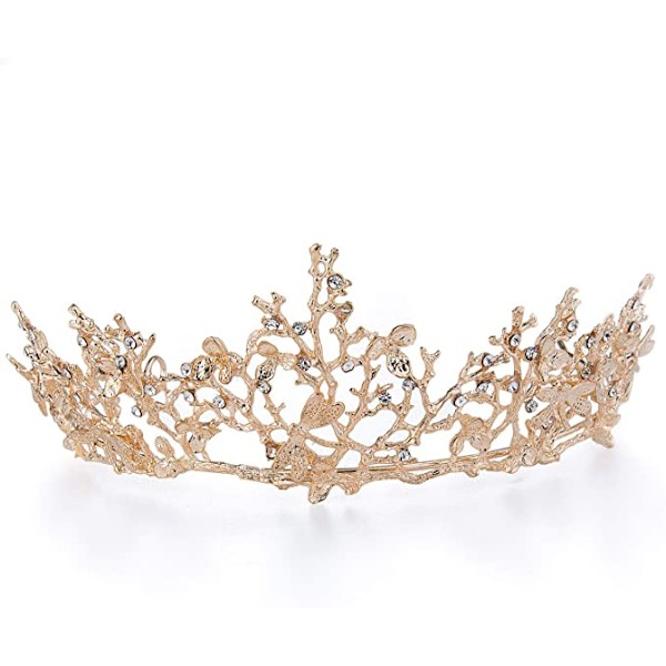 Czemo Bryllupstiara i rosenguld, krone