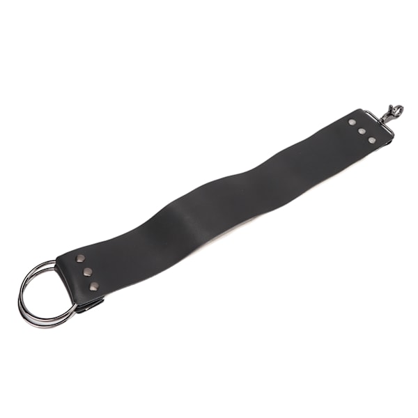 Rakkniv Slipstrop Slipning Rem Dubbelskikt Barber Rakblad Slip Remmar Svart Vit