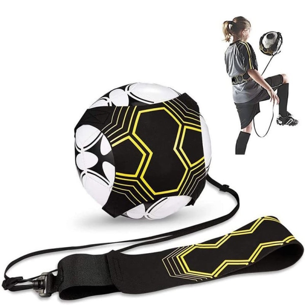 Treningshjelpemidler for fotball og volleyball, elastiske spinnestropper, sprettpose, profesjonell ballkontroller J 13.8 * 13.8 * 94cm