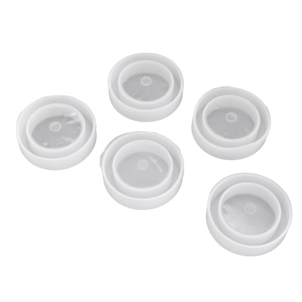 5 st Silikonarmbandformar Silikonmaterial Enkel Avformning DIY Toroidal Form