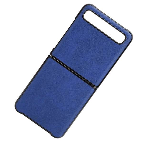 Vikbart Skärmtelefon Dammskyddande Fodral Skyddande Skal för Samsung Galaxy Z Flip (Blå)