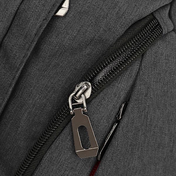 Mænds Fanny Pack Enkel Stilfuld Multifunktionel Bærbar Justerbar Skulderrem Sling Taske til Udendørs Rejser Grå