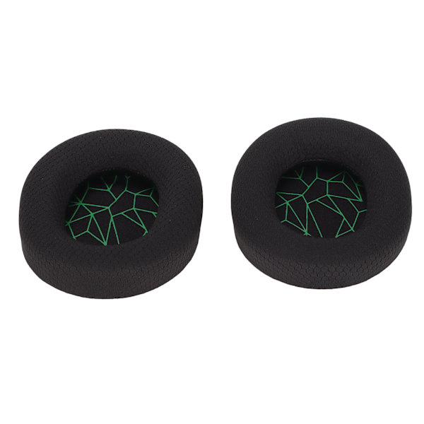 Ersättning för hörlursöronkuddar Uppgraderade öronkuddar med hög elasticitet för SteelSeries Arctis 3/5/7 Green Silk