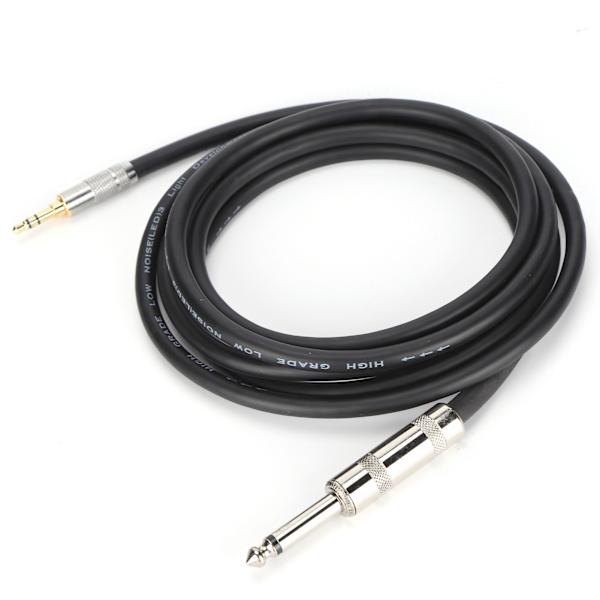 JORINDO 6,35 mm hane till 3,5 mm hane stereo ljudkabel för gitarr piano förstärkare mobiltelefoner JD6083‑2m / 6,7ft