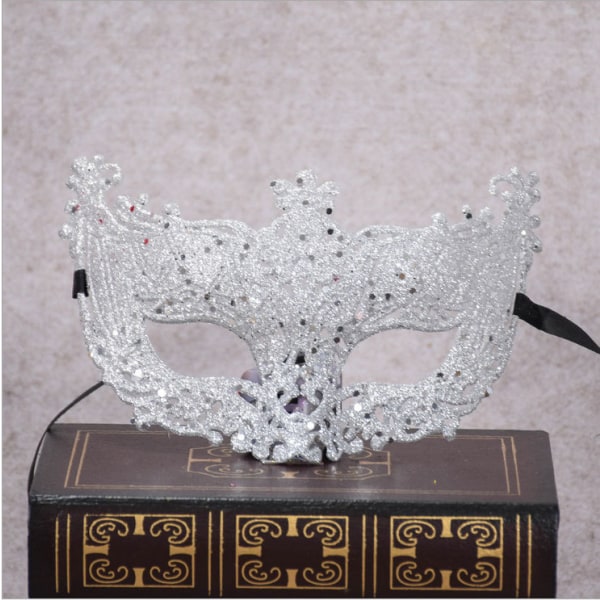 Venetsian seksikäs Golden Fox Mask Masquerade Costume Dance Mask