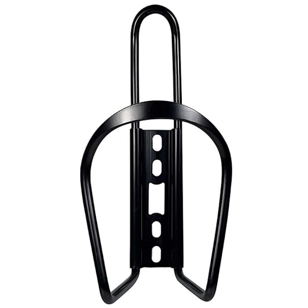 Vandflaskeholder i Aluminium til Cykel - Sort Sort
