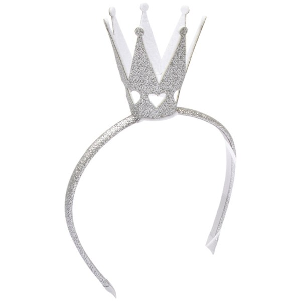 Vauvan tytön kiiltävä kruunu hiusnauha pääpanta lapsen tiara syntymäpäivä prinsessan asu päällystakki tytöille naisille