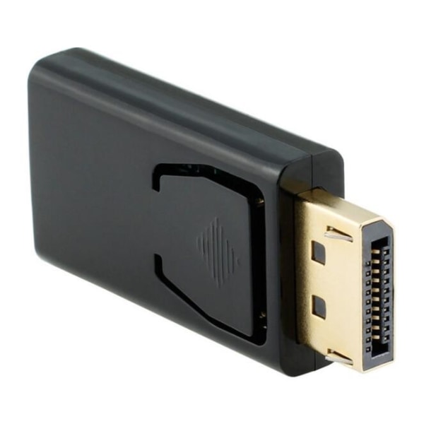 Näyttöportti HDMI-sovittimeen musta black