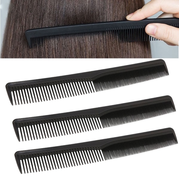 Hair Comb Double Tooth Barber Grooming Comb Salon Antistatic Barber Styling Comb