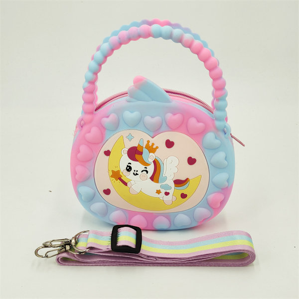 Pop It Fidget Leke Rat Killer Pioneer Small Hand Lift Press Music Bag Unicorn 18