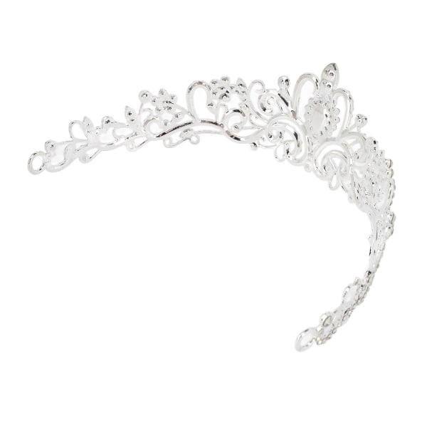 Crown Hair Headband Prinsessan Kruunu Pääkoristeet Säädettävät Bling Hiusten Asuste Naiselle Hääjuhliin