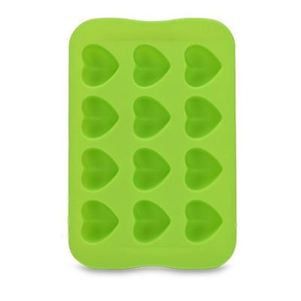 Isform / Chokladform / Gelatinform - Silikon - Hjärtformad