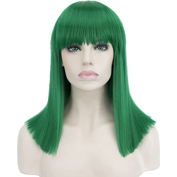 Kort Cosplay-Paryk med Naturligt Klippet Hår