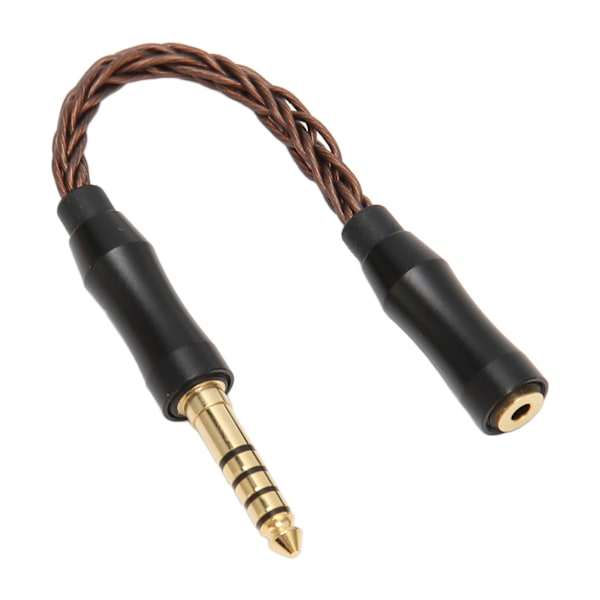 2,5 mm naar 4,4 mm Geluidskabel met Enkelkristal Koper Koptelefoon Adapterkabel voor Telefoons Luidsprekers 14 cm / 5,5 inch Brons