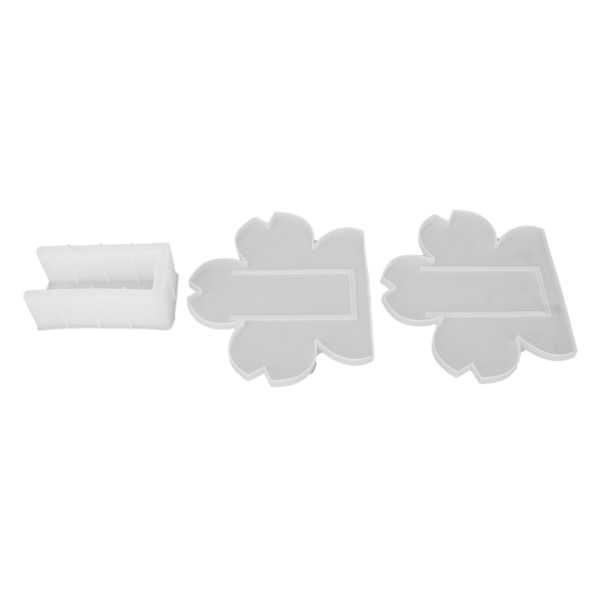 Blomsterformet Epoxy Vaseform DIY Gjenbrukbar Sterk Fleksibilitet Høy Elasticitet Harpiksstøpeform