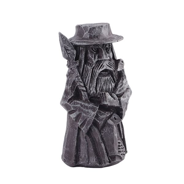 Odin Thor Resin Vikingstaty Konst Hantverk Prydnad för Hem Utomhus Trädgård Dekoration