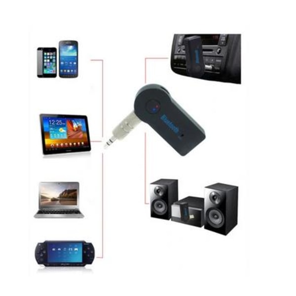 2-pack - Bluetooth-musikadapter till bil - AUX Bluetooth 4.1