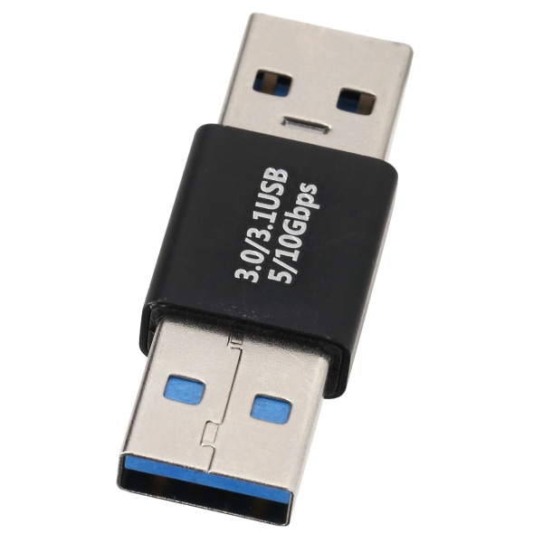 Hög Hastighet USB 3.0 Typ A Hane till Hane OTG Adapter Stöd för Data Synkronisering och Snabb Laddning