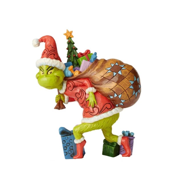 Grinch Julepynt 2023 - Juledekorasjoner - Grinch Harpiks Trepynt C
