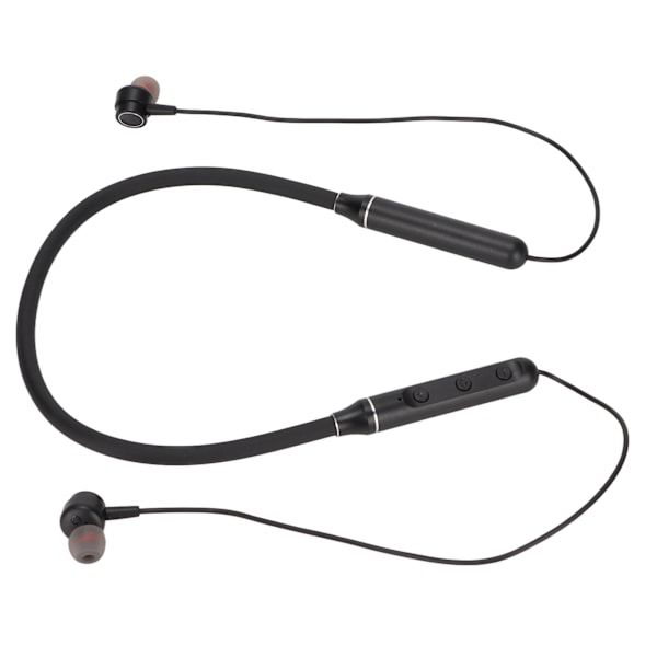 WSYD600 Bluetooth-kaulanauha-kuulokkeet langattomat stereokuulokkeet urheiluun juoksuun kävelyyn (musta)