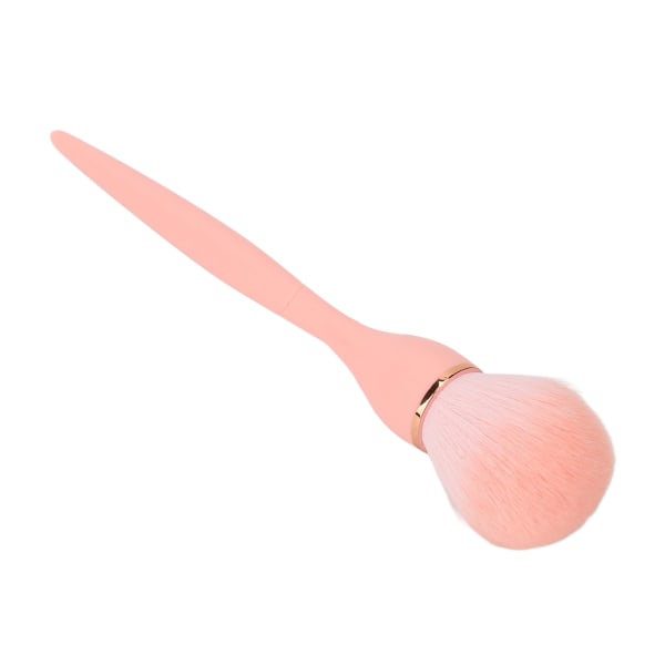 Meikkiposkipunasivellin Professional Kannettava Pehmeä Synteettinen Fiber Loose Powder Brush Kosmeettinen työkalu naisille Pinkki
