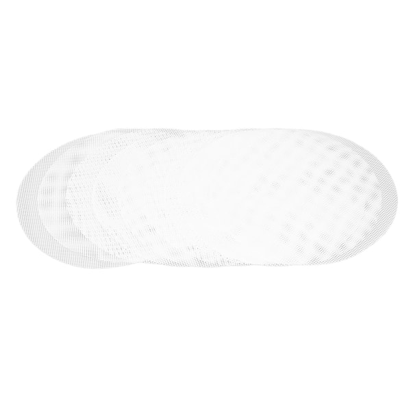10 st Silikon Ångkokare Nätmatta Förebygger Fästning Återanvändbar Klippbar Silikon Ångkokare Foder för Kök Restaurang 22cm/8.7in