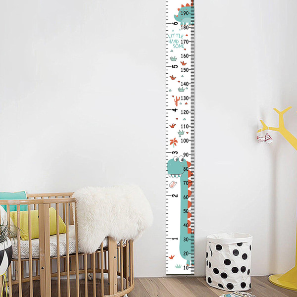 Baby tillväxt höjd diagram vägg linjal klistermärken Dekaler för barn vägg linjal för barn