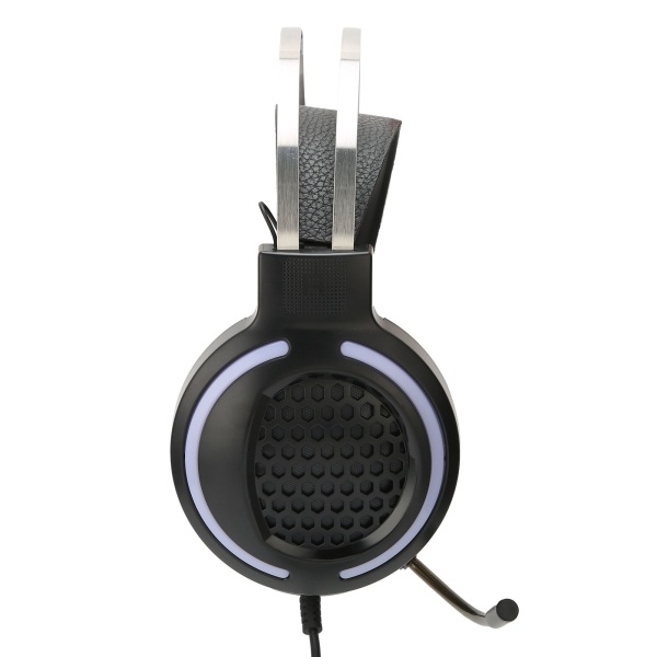 Peliheadset G12 Stereo 7.1 Virtuaalinen Surround-ääni Tietokonepelilaitteisto Mikrofonilla PC-kannettavalleMusta