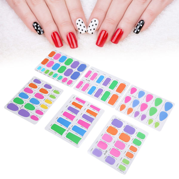 Negleforlængelser Glasfiber Manicure Negleforlængelsesform DIY Neglekunstværktøjsæt til Hjemmesalon