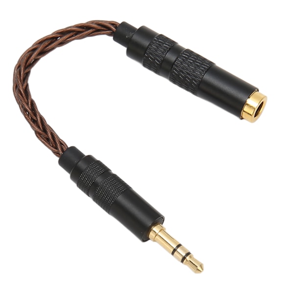 4,4 mm Balanced Hun til 3,5 mm Stereo Han Adapterkabel Guldbelagte Stik Portable Hovedtelefon Konverterkabel Bronze