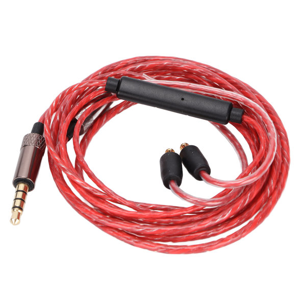 Hodetelefon Audio Erstatningskabel Hodetelefonforlengelsesledninger for Audio Technica CKS1100 E40 E50 E70 LS200 LS300 LS400