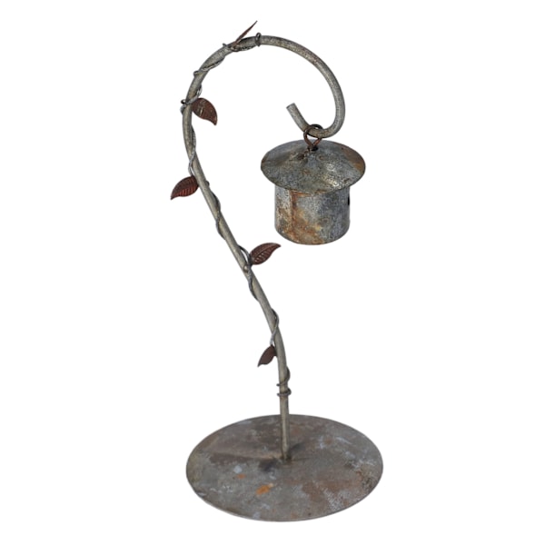 1:12 1:6 Skal Miniatyr Fågelskjul Modell Aluminium Antik Finish Simulering Dukkhus Dekoration