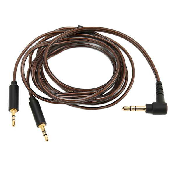 3,5 mm till Dual 2,5 mm Hörlurar Ersättningskabel för Hifiman HE400S HE 400I HE560 HE 350 HE1000 HE1000 V2 47,2 tum