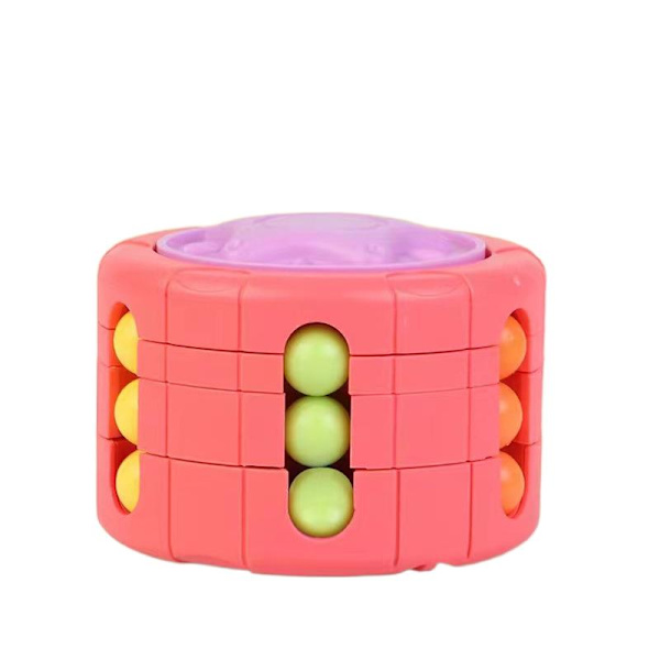 Päiväkodin Puzzle Magic Ball Pieni Magic Bean Leikki Pyörivä Lentokone Pallo Gyro Sormi Hamburger Kuutio Magic Bean 9