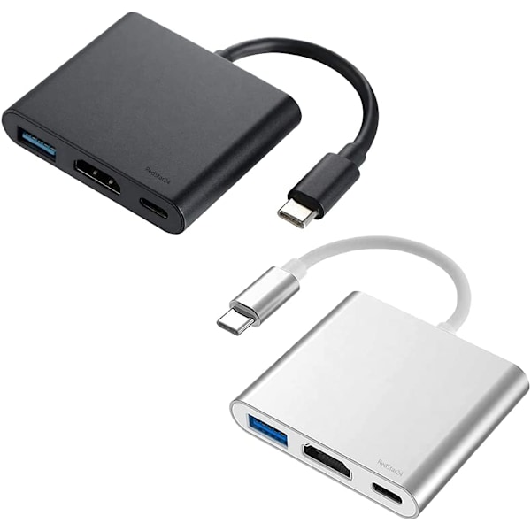 USB C-HDMI-adapter 4K HUB Typ C-adapter