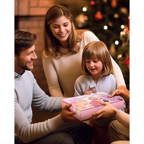 Adventskalender 2023 för barn, Julkalendertjej Nedräkningsdagar för julöverraskningspresent 1
