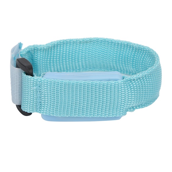 2cm Armband med LED-ljus för nattlöpning utomhus, justerbar handledsband för cykling, blå