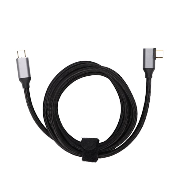100W PD Nylonflätad USB C snabbladdningskabel USB 3.1 Gen2 10 Gbps 3 kabel 4K vid 60Hz 1,5m