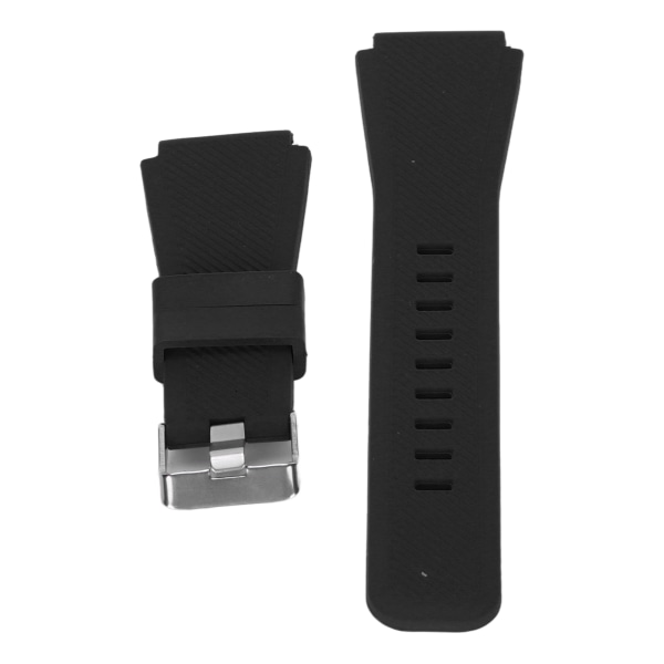 22mm Silikonarmband Ersättning Kompatibel med Amazfit GTR 3 Smartwatch Snabbspänne Armband Svart