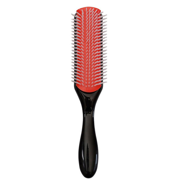 9 rækker hårbørste hårbørste frisør hovedbund massager hår kam styling værktøj
