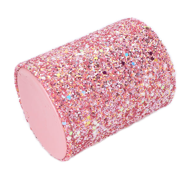 Enkel Kosmetisk Borste Fat Organizer Resa Bärbar Makeup Borste Förvaring Låda Hållare (Rosa)