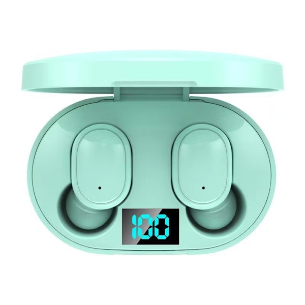 A6S Trådlösa Bluetooth Sport Hörlurar 5.0 Brusreducerande In-Ear Hörlurar E6S tws e6s  white
