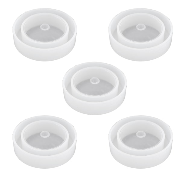 5 st Silikonarmbandformar Silikonmaterial Enkel Avformning DIY Toroidal Form