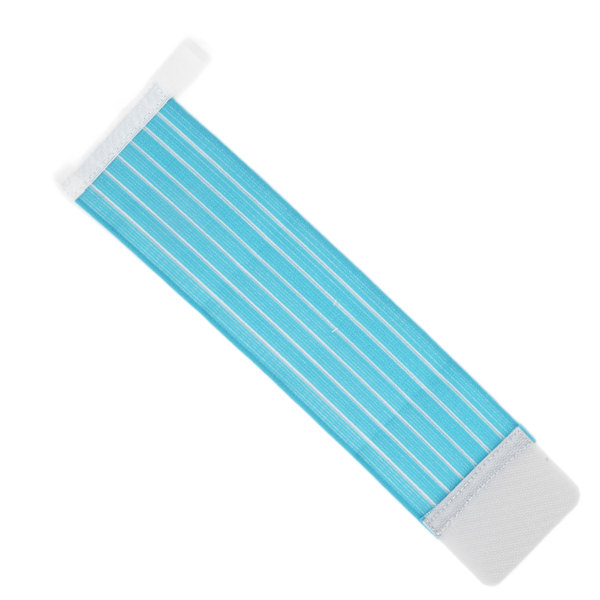 Wrist Wraps Elastiske Holdbare Åndbare Komfortable Sportsbeskyttere til Beskyttelse af Håndleddet Blå