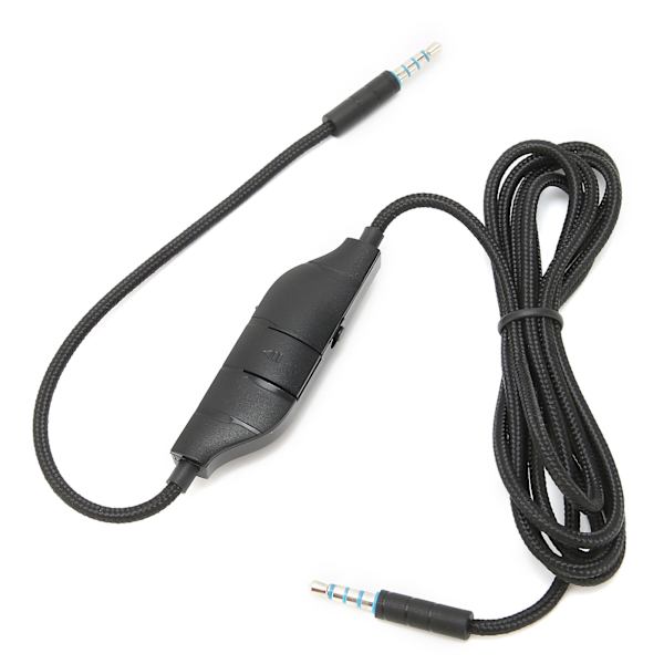 Spillkabel for spillhodesett med lyd- og mikrofonkontroll for Logitech G633/G635/G933/G935