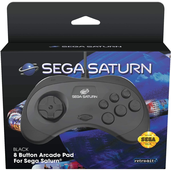 Officiel SEGA Mega Drive 8-knaps Arcade Control Pad