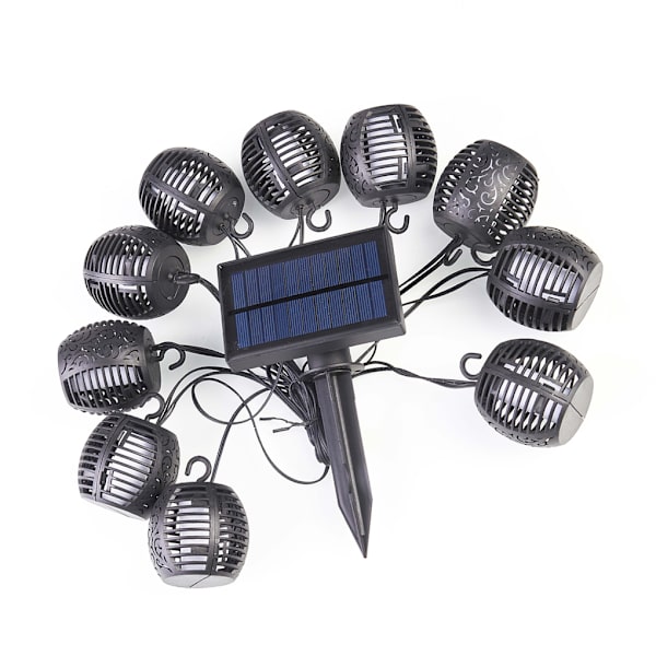Solcellslampa Ornament Dekorativa Laddningsbara LED-lampor