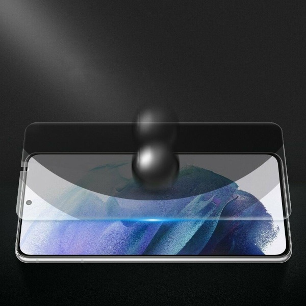 Skærmbeskyttelse Samsung S21 - Hærdat Glas 0,23 mm (miljø) Gennemsigtig