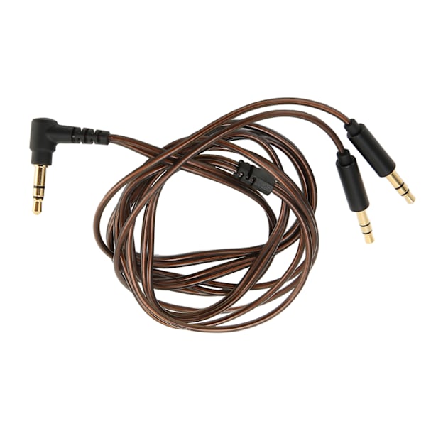 3,5 mm till dubbla 3,5 mm jack hane sladd OFC kärna hörlurs uppgraderingskabel för Hifiman Sundara för Arya för Ananda